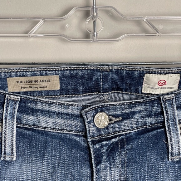 AG Adriano Goldschmied The Legging Ankle Jeans Womens 30 Super Skinny Ankle - Picture 10 of 11